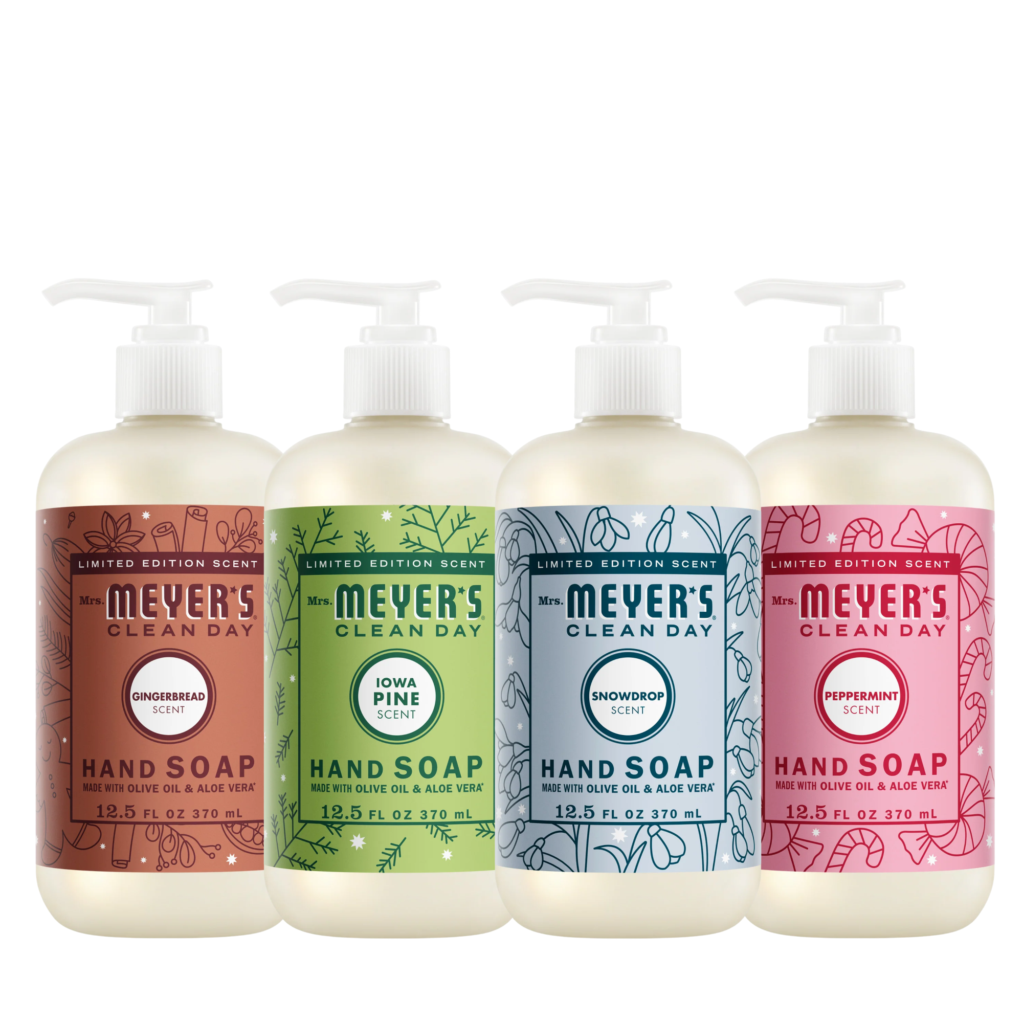 Mrs. Meyer's Holiday Seasonal Hand Soap Collection