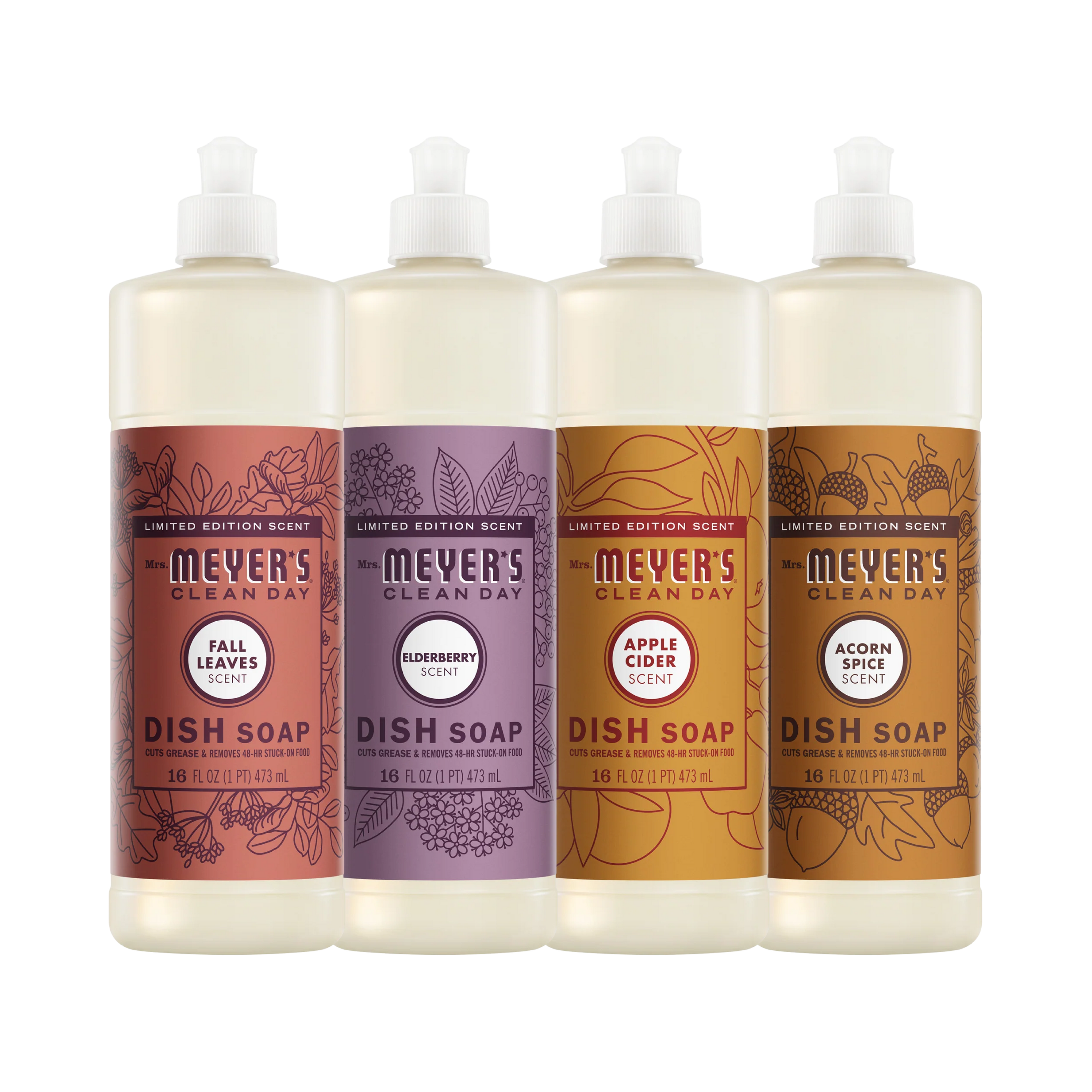 Fall Seasonal Dish Soap Collection