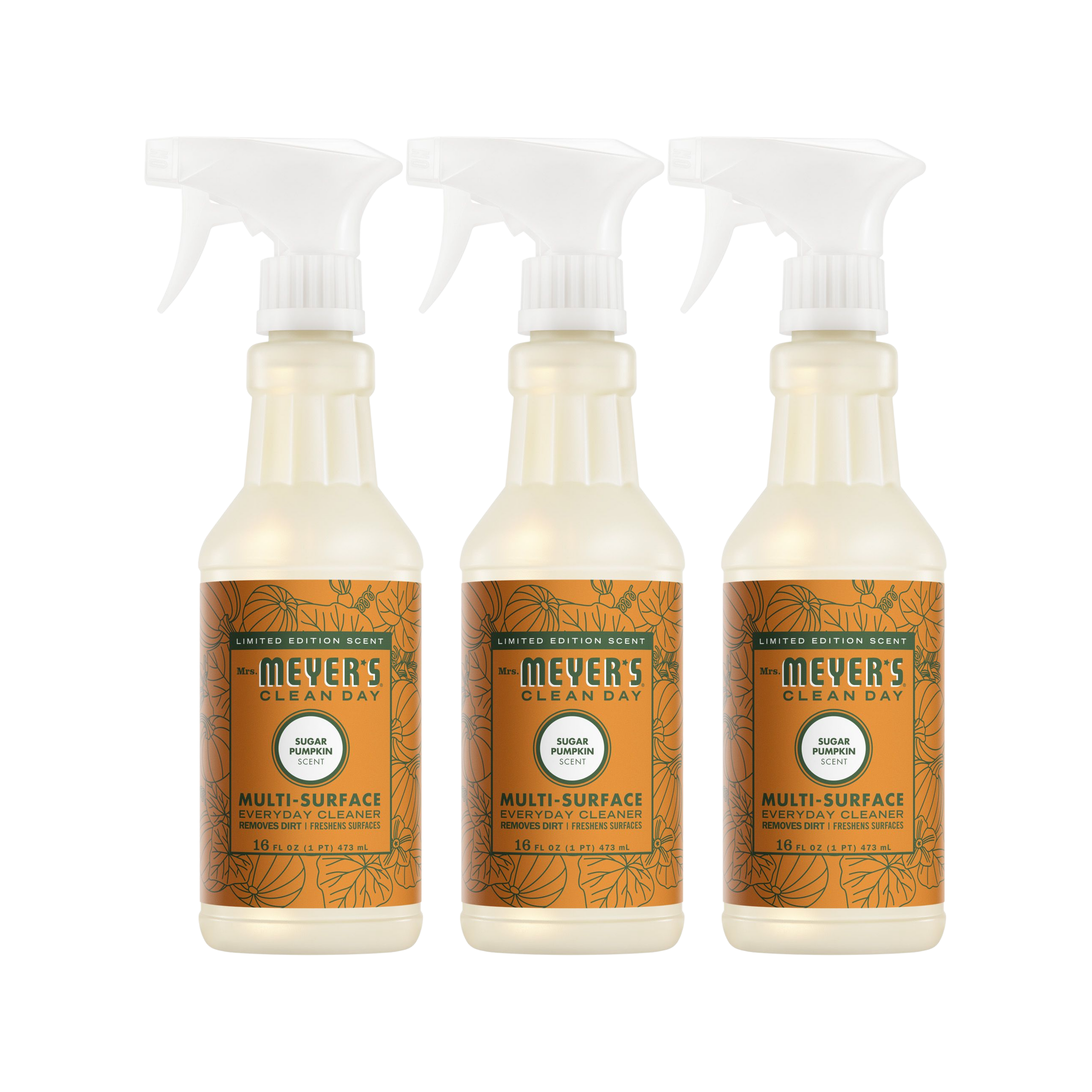 Sugar Pumpkin Multi-Surface Everyday Cleaner 3-count Bundle