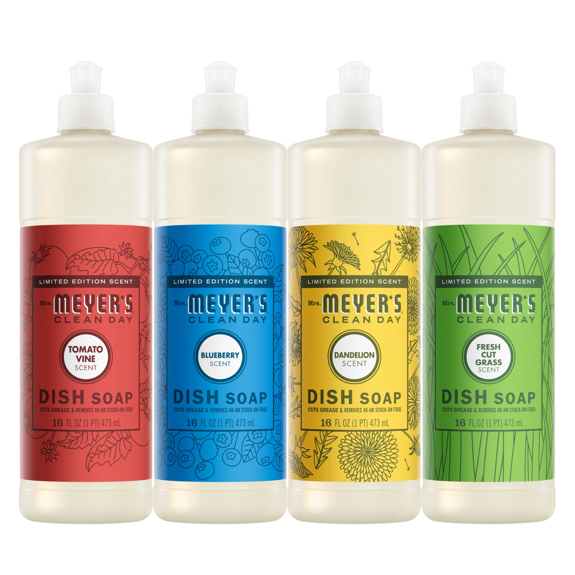 Mrs. Meyer's Summer Seasonal Dish Soap Collection
