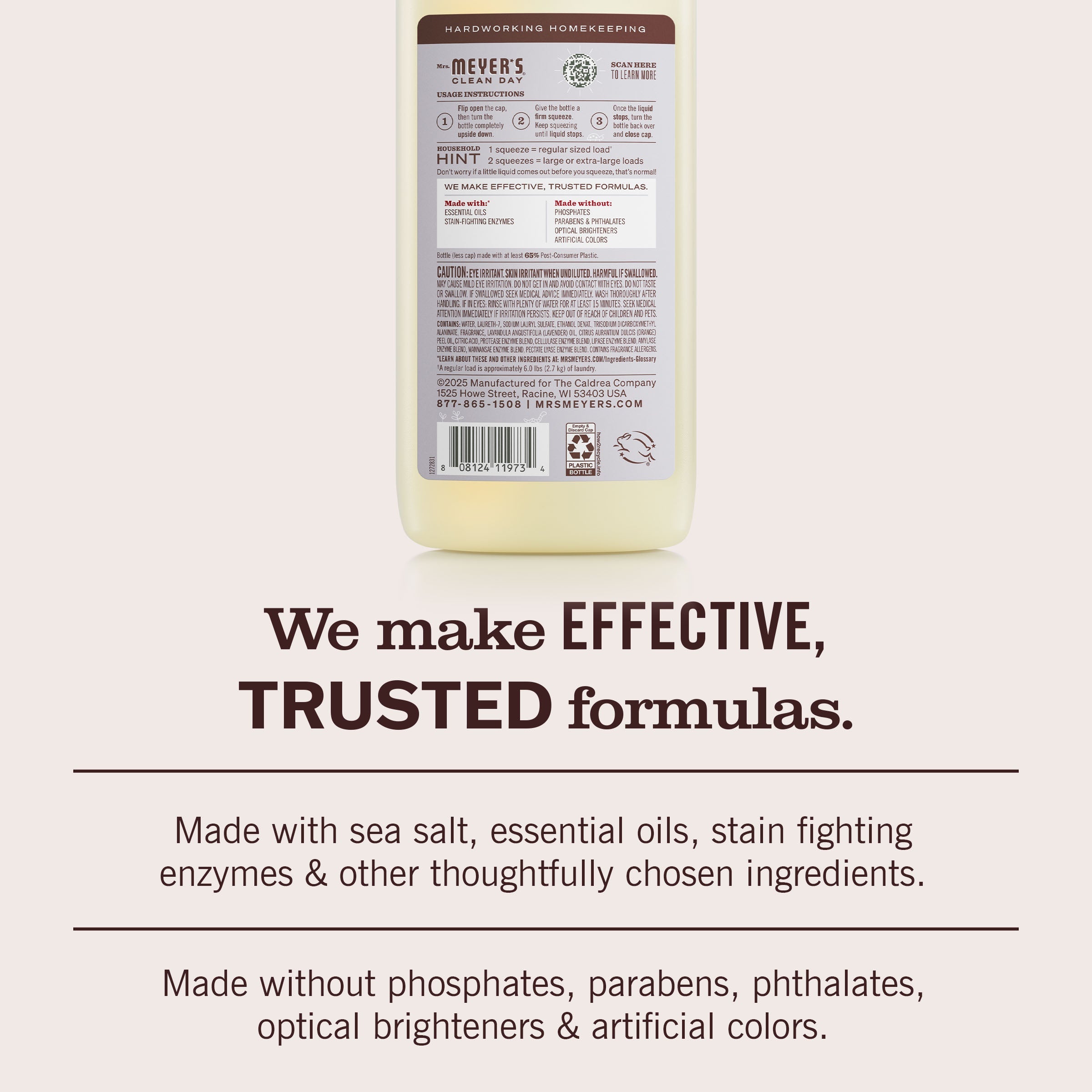 Mrs. Meyer's Lavender Ultra Concentrated Laundry Detergent
