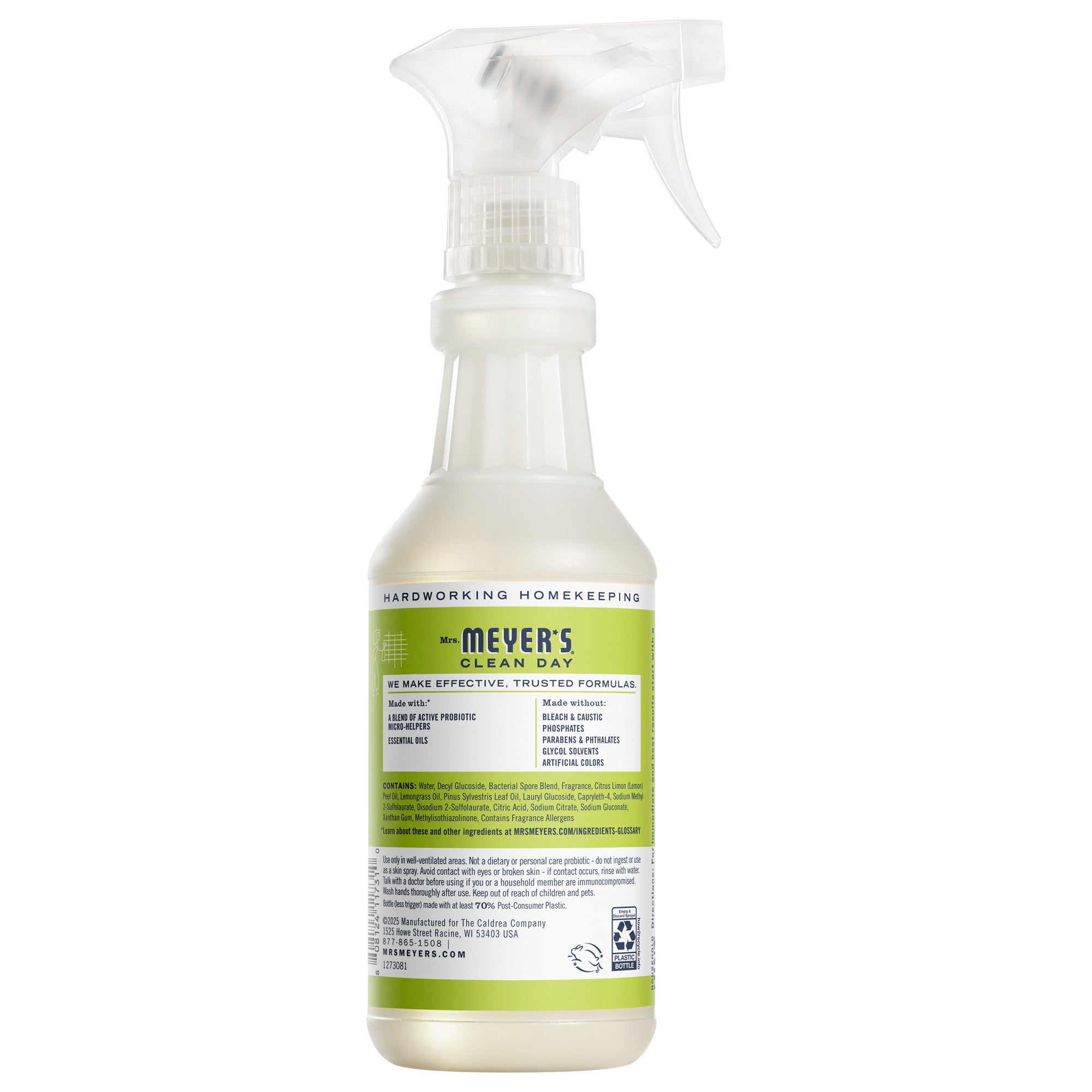 Mrs. Meyer's Lemon Verbena Probiotic Daily Shower Spray