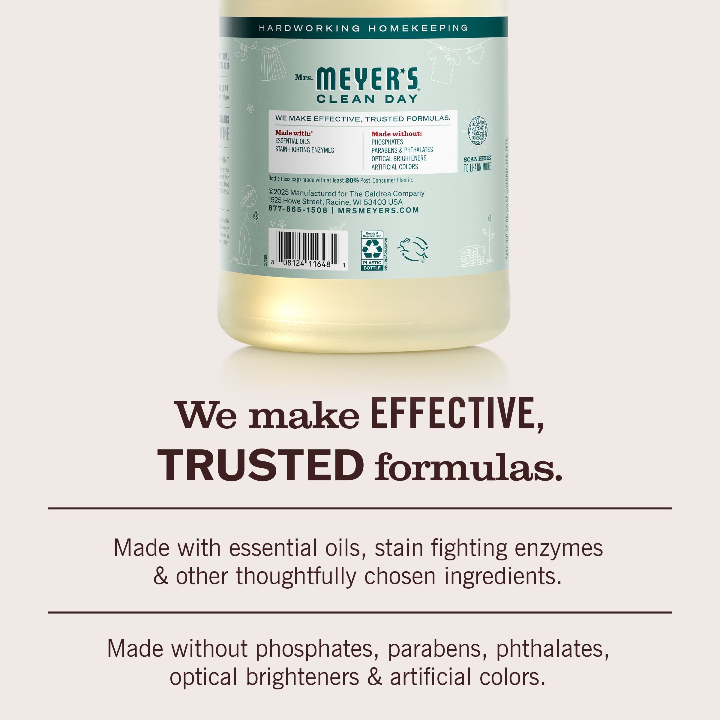 Mrs. Meyer's Basil Laundry Detergent
